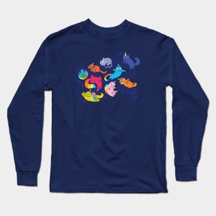 Cats and unicorns Long Sleeve T-Shirt